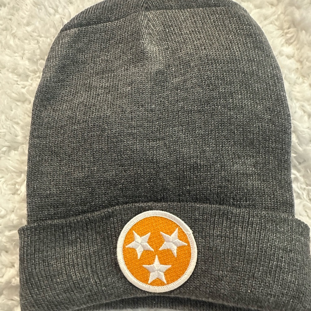 Tennessee Knit Beanie with Star Patch